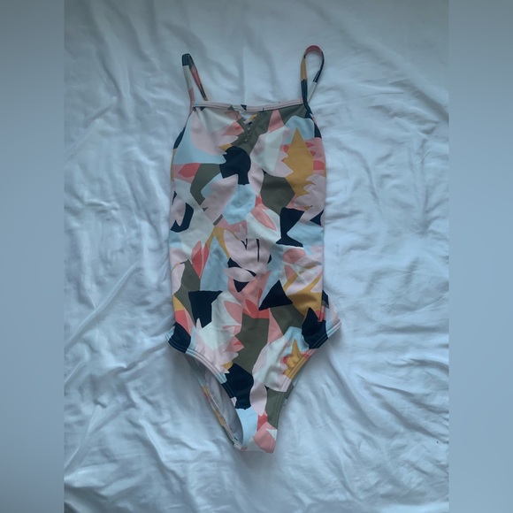 ONE PIECE COLORFUL SWIMSUIT - Picture 1 of 2